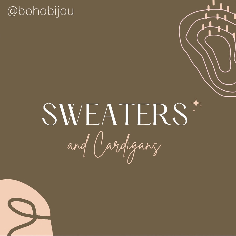 Sweaters and Cardigans